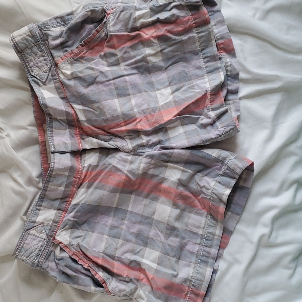 Plaid shorts